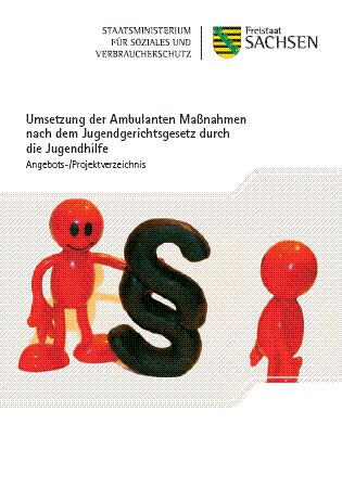 Zwei rote Männchen mit einem Paragrafenzeichen in ihrer Mitte